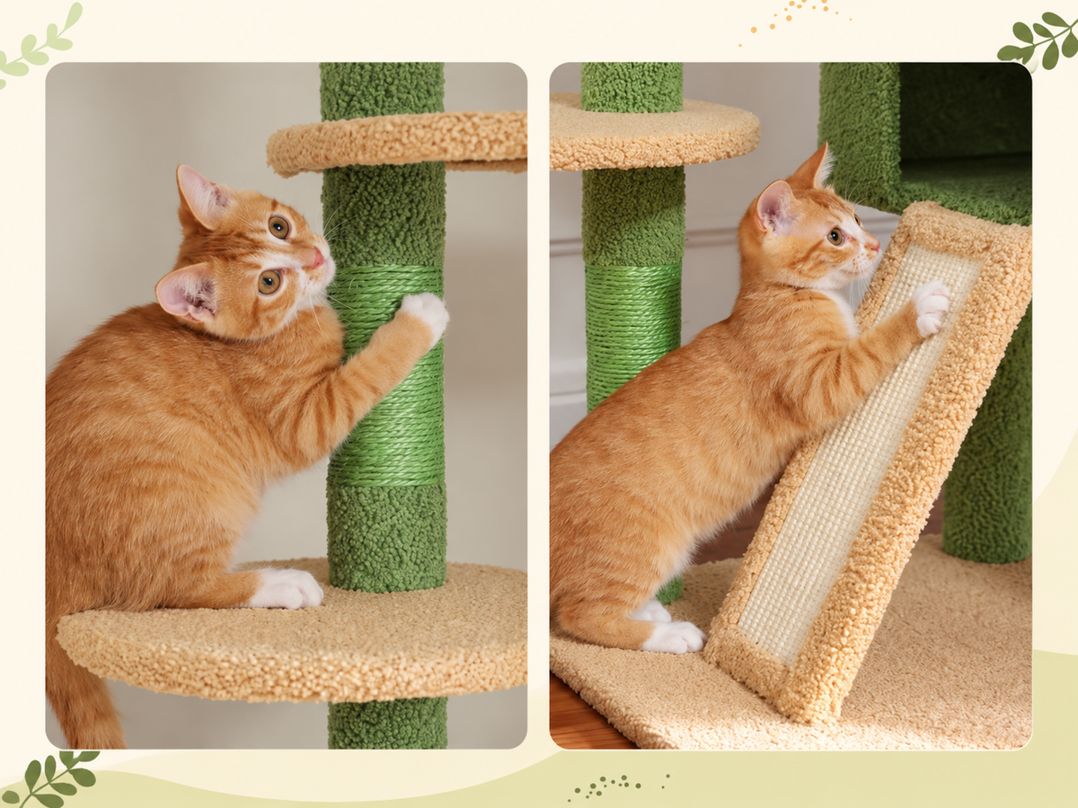Arbre à Chat Sol-Plafond 237-256 cm — Sans Perçage | Colonne