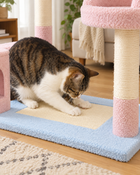 Grand Arbre à Chat Rose 184 cm — Coloris Rose | Azur