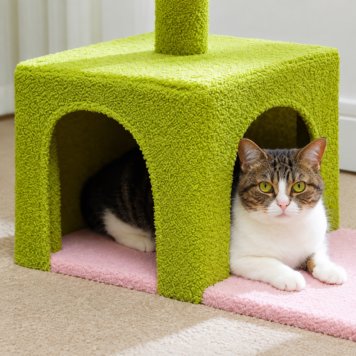Arbre à Chat 120 cm — Rampe Griffoir | Prairie