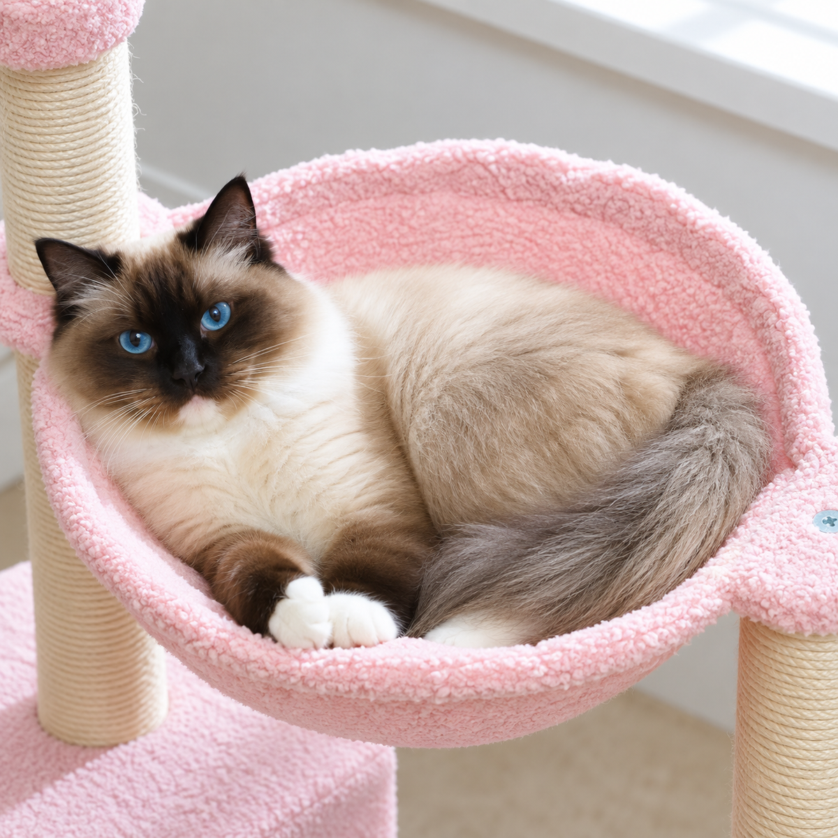 Arbre à Chat 120 cm — Rampe Griffoir | Prairie