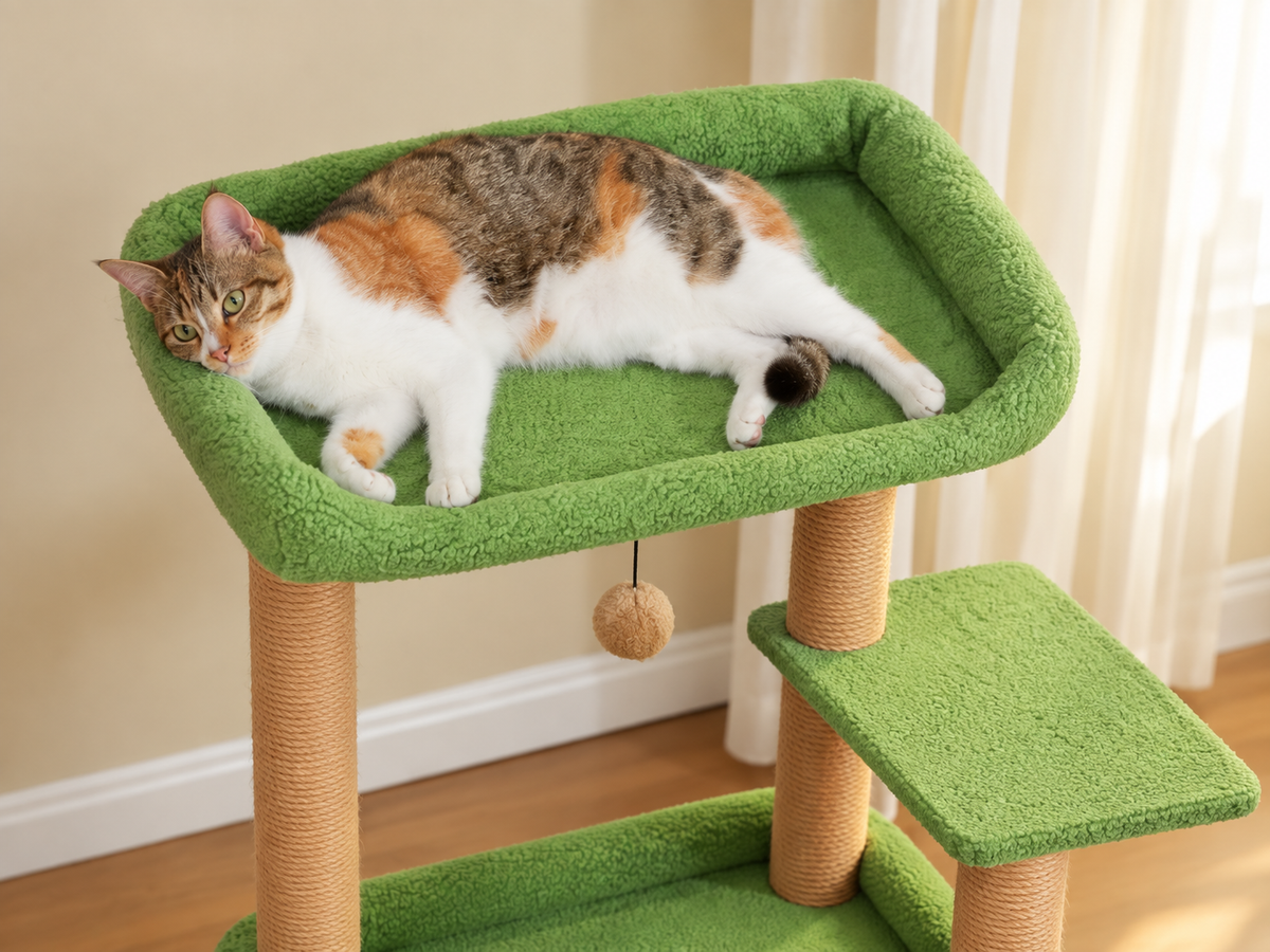 Arbre à Chat 110 cm — Plateformes Larges | Cosy Plus